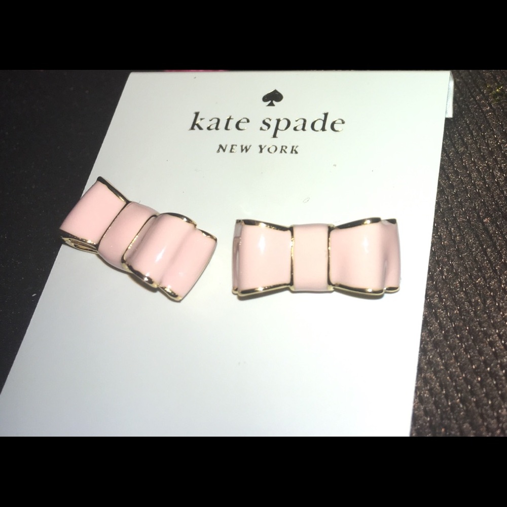 Kate Spade Take a Bow earrings